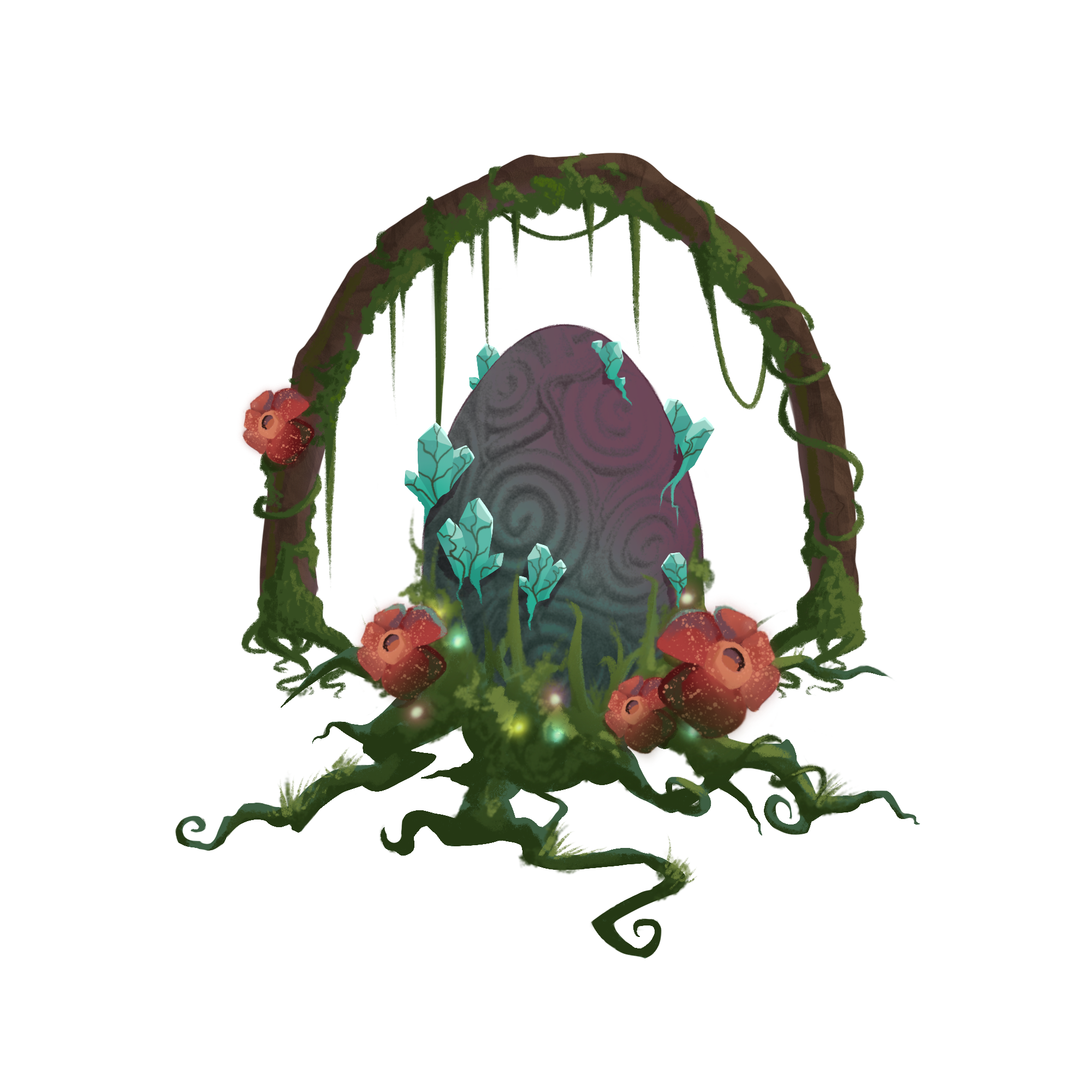 Crystal egg