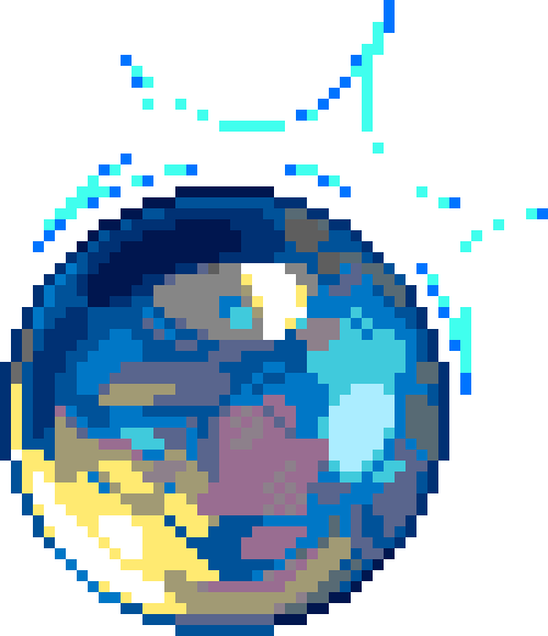 Light orb — original pixel artwork