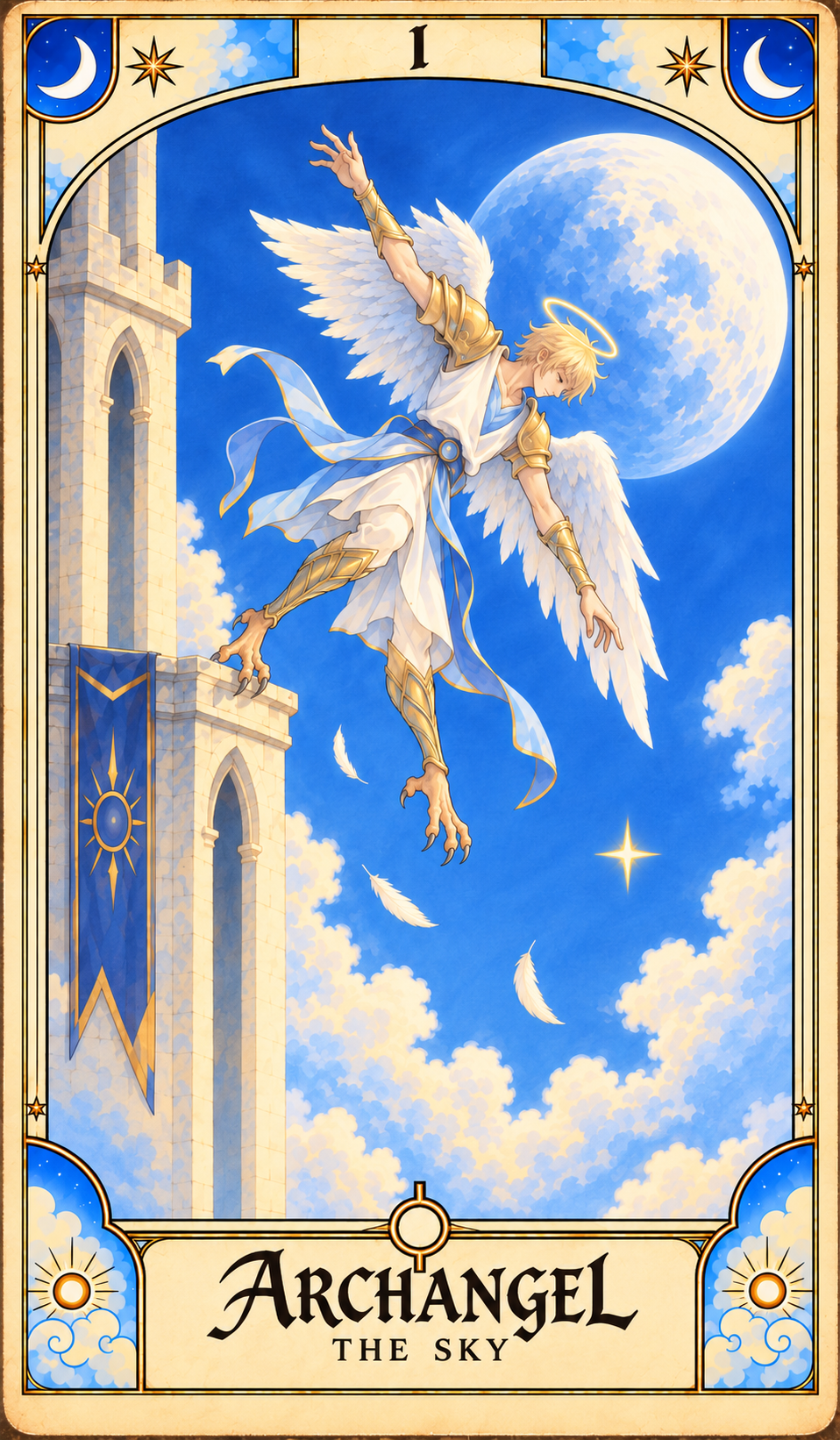 Archangel — Tarot card 1