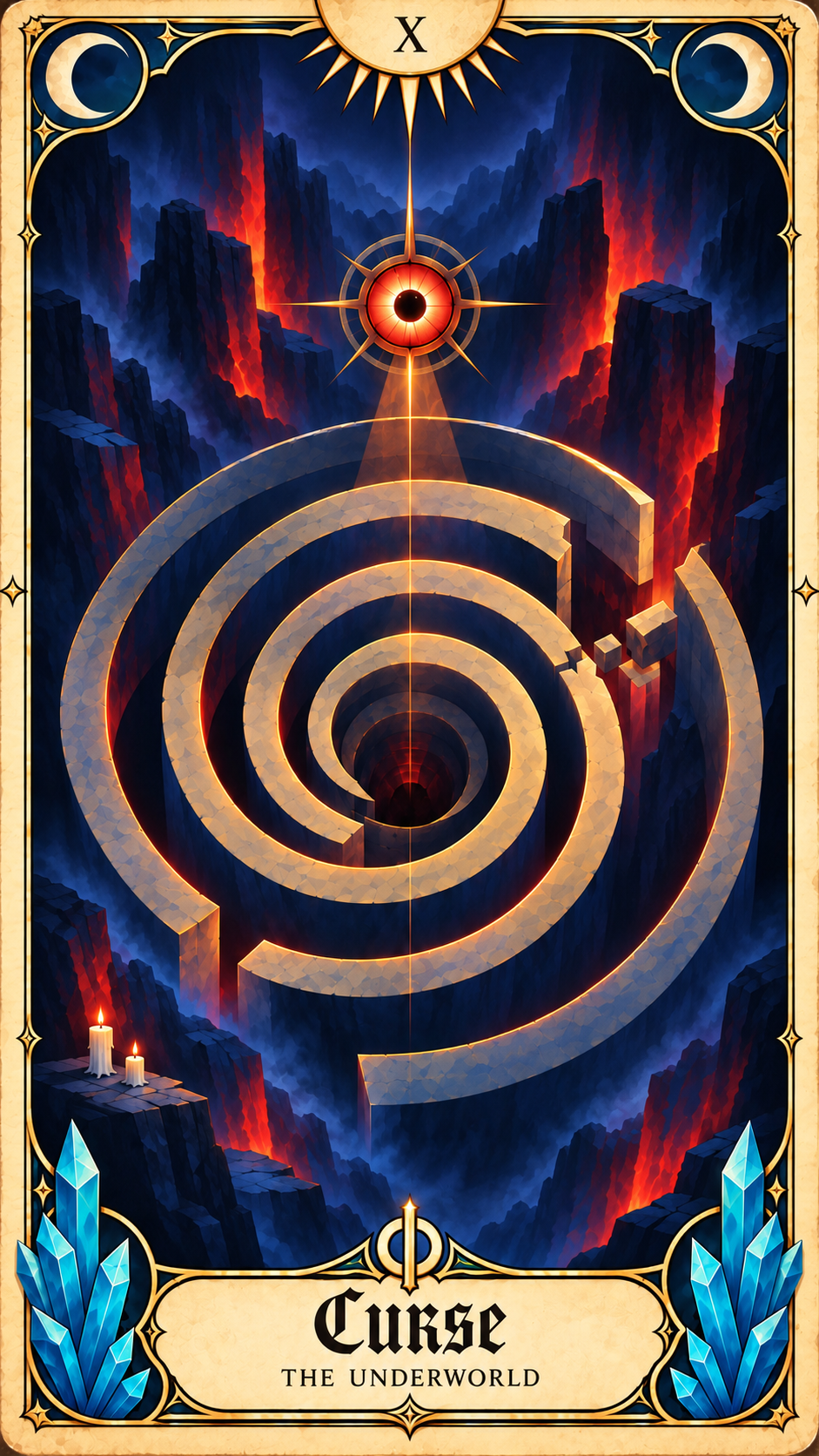 Curse — Tarot card 10