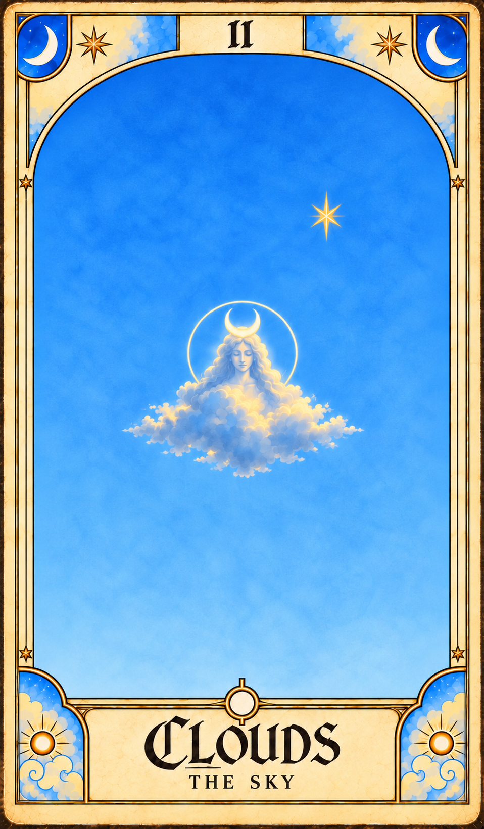 Clouds — Tarot card 2