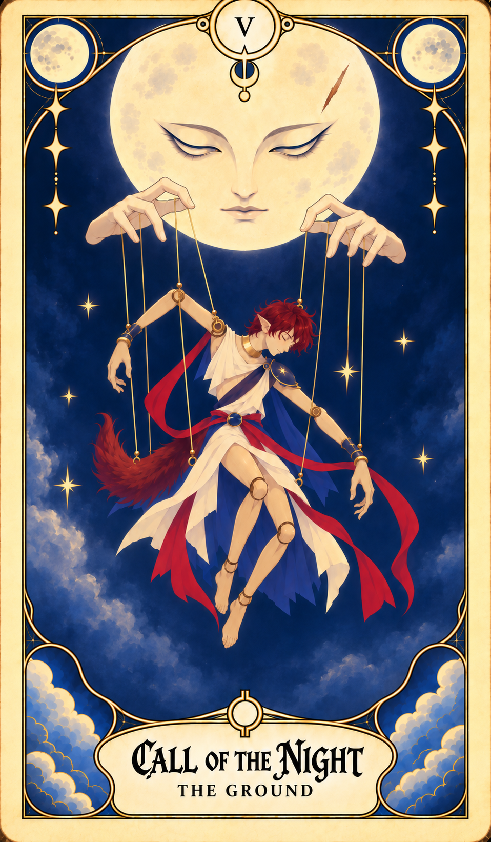Call Of The Night — Tarot card 5