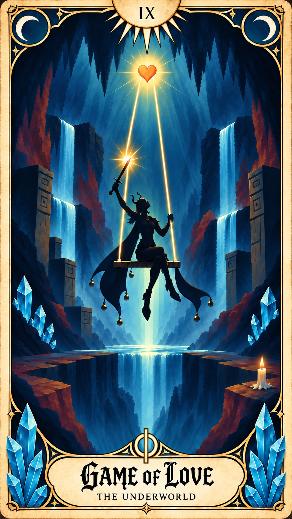 Game Of Love — Tarot card 9